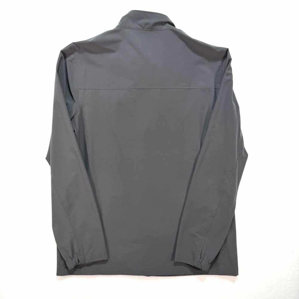New Travis Mathew Men’s Full Zip Jacket Coat Outerwear Large L Gray Unlined - Picture 3 of 5